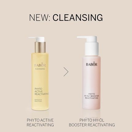 Babor Cleansing Hy-Ol & Phytoactive Reactivating Set For Regenerating Skin With Oil & Herbal Extract - 2 Pieces - Image 3