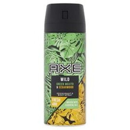 Axee Wild Green Mojito Cedarwood Deospray Body Spray For Men