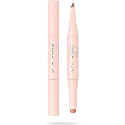 Pupa Milano Vamp! Creamy Duo 002 Medium Nude Makeup 0.035 Oz