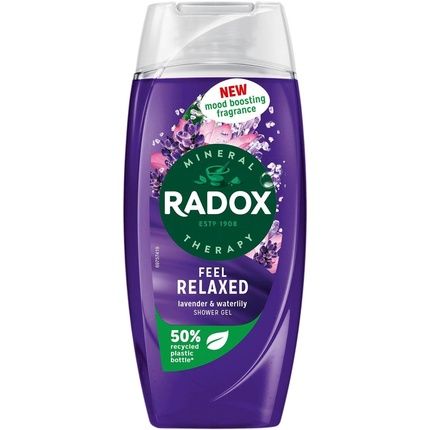 Radox Mineral Therapy Feel Relaxed Shower Gel With Lavender And Water Lily Scent