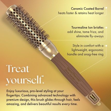 Olivia Garden Hairbrushes 50G Brown - Image 3