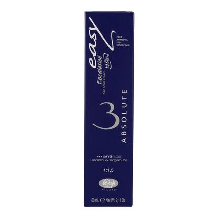Lisap Easy Absolute Hair Dye 3 808 Light Iris Blonde 60 Milliliters