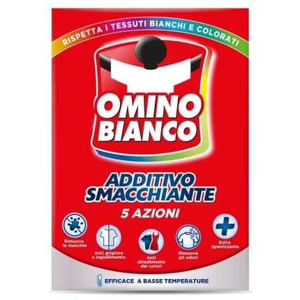 Omino Bianco Smacchiatore Tessuti Polvere 500 Gr 5 In 1