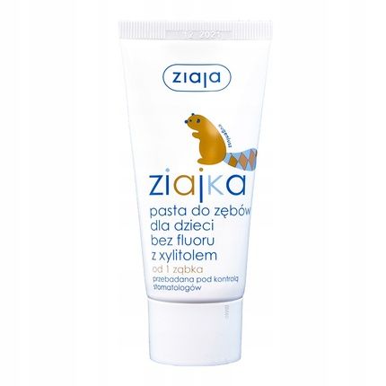 Ziaja Ziajka Toothpaste For Children Without Fluoride With Xylitol 50Ml