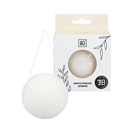 T4B Ilu Konjac Makeup Sponge With Cord - White