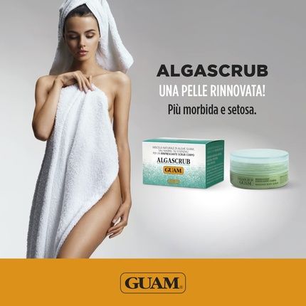 Guam Algascrub Aromatherapy Exfoliating Massage Promotes Cell Renewal With Essential Oils Made In Italy 85G