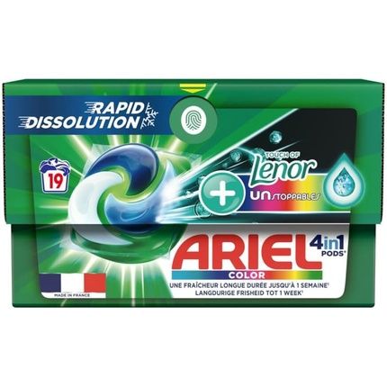 Ariel 4In1 Laundry Detergent Pods Color With Lenor Unstoppables