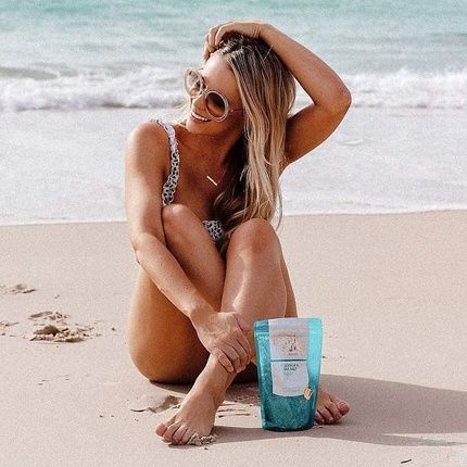 Bondi Sands Coconut & Sea Salt Scrub Oil-Free Formula With Coconut Shell And Walnut Shell 250G/8.8Oz