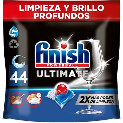Finish Powerball Ultimate Deep Clean & Shine Tablets