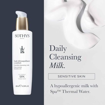 Sothys Comfort Cleansing Milk Gentle Face Cleanser 7 Oz