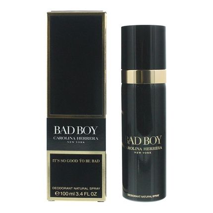 Carolina Herrera Bad Boy Deodorant Spray 100Ml For Men - Image 3