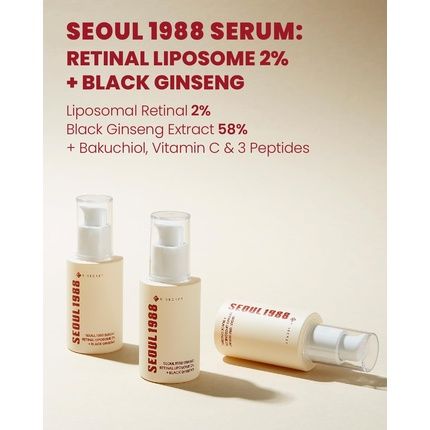 Ksecret Seoul 1988 Serum Retinal Liposome 2% Black Ginseng 30Ml