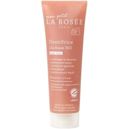 La Rosee Baby Toothpaste Strawberry Organic 50Ml