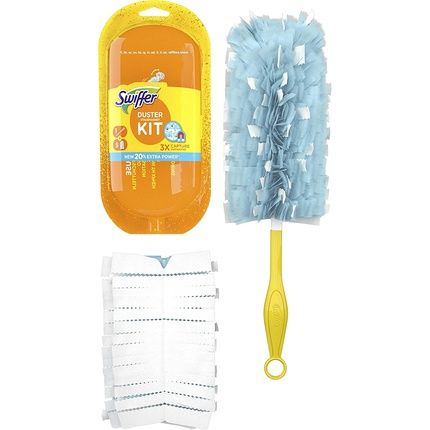 Swiffer 81689888 Duster Trap & Lock Kit 1 + 5 Handle Refills - Image 3