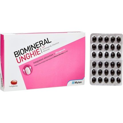 Biomineral Nail Strengthening Supplement For Weak Nails 30 Capsules