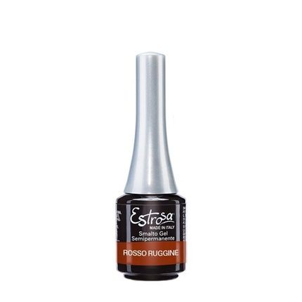 Estrosa Half-Permanent Gel Nail Polish In Rust Red - Image 3
