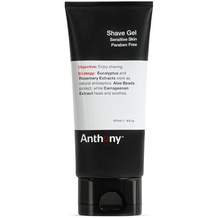 Anthony Shave Gel For Sensitive Skin Non-Foaming Soothing Shaving Cream
