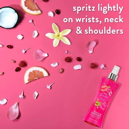 Body Fantasies Signature Pink Vanilla Kiss Fantasy Fragrance Body Spray 8 Fl Oz - Image 3
