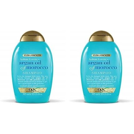 Ogx Hydrate And Repair Argan Oil Shampoo For Dry, Damaged Hair 385Ml