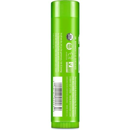 Dr Bronner'S Lemon Lime Lip Balm With No Synthetic Ingredients And Organic Oils 4G