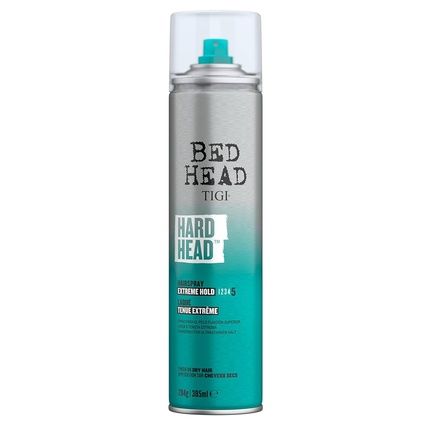 Bed Head By Tigi Hard Head Hairspray For Extra Strong Hold 385Ml