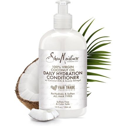 Shea Moisture 100% Virgin Coconut Oil Daily Hydration Conditioner 384Ml