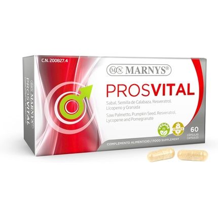Prosvital Prostate Wellbeing - Supports Male Wellbeing In Prostate And Urinary Tract 60 Herbal Capsules