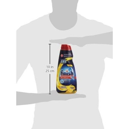 Finish All In 1 Lemon Dishwasher Gel 560Ml - Image 3