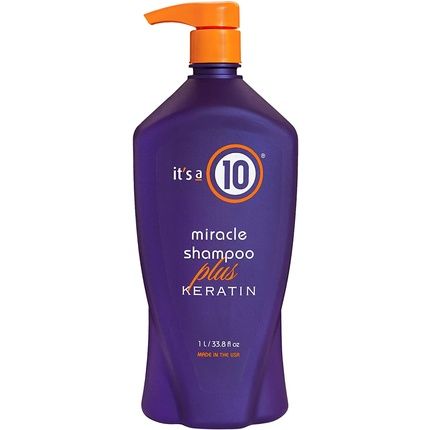It'S A 10 Miracle Shampoo Plus Keratin With Ohrstopsel 4Cm Schwarz (Black)