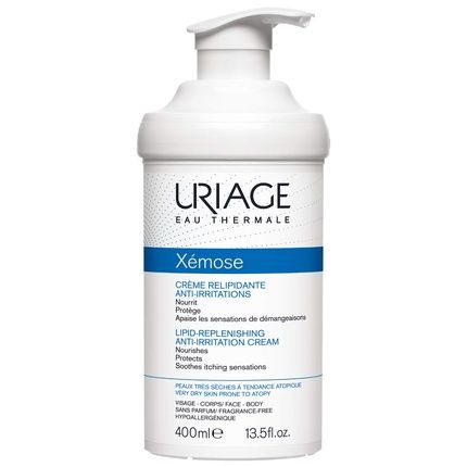 Uriage Xemose Lipid-Replenishing Cream For Dry Skin 400Ml