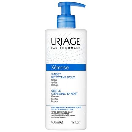 Uriage Xemose Gentle Cleansing Syndet Cream-Gel For Very Dry Skin With A Tendency To Atopy 500Ml
