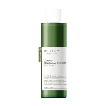 Mary & May Cica Teatree Aha Pha Blemish Toner 200 Ml