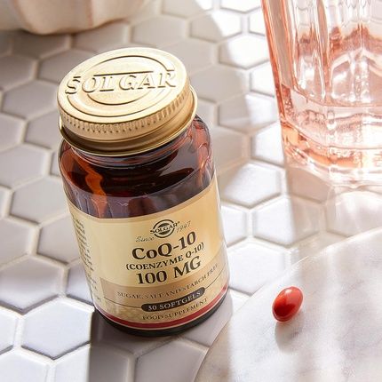 Solgar Coq-10 100Mg Softgels Pack Of 30 Helps Cell Regeneration Vegan And Gluten Free