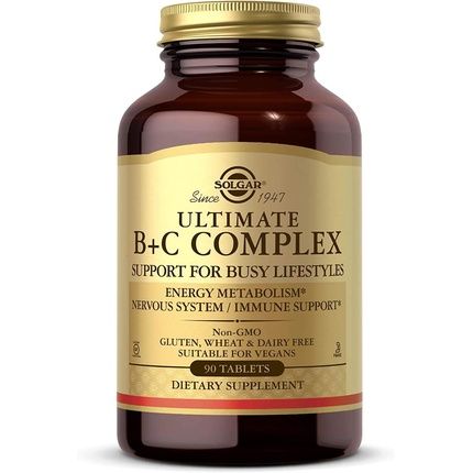 Solgar Ultimate B Plus C Complex Tablets 90 Count
