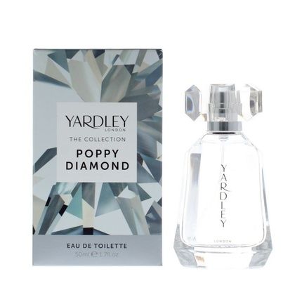 Yardley Poppy Diamonds Eau De Toilette 50Ml Women Spray