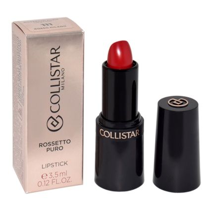 Collistar Puro Lipstick 111 Rosso Milano A Vibrant Red Lipstick