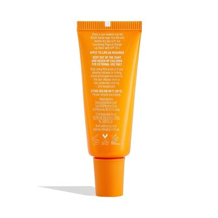 Bondi Sands Lip Balm Spf 50+ Tropical Mango Moisturizing Lip Care With Spf 50 For Comprehensive Sun Protection 10G