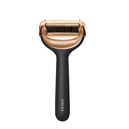 Geske 8 In 1 Facial And Body Roller With Microneedles Black And Gold