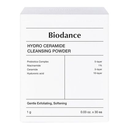Biodance Hydro Ceramide Cleansing Powder Enzymatic Face Powder 30X1G