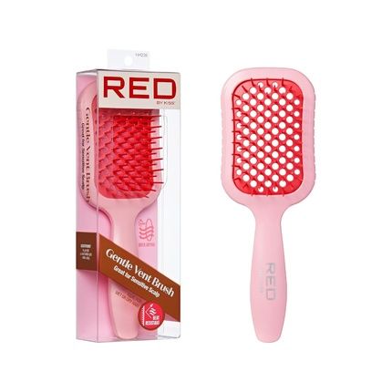Red By Kiss Gentle Vent Brush For Sensitive Scalp Protection