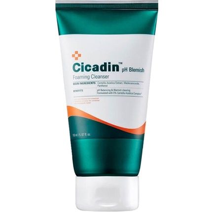 Missha Cicadin Ph Blemish Foaming Cleanser Gentle Cleansing Soothes Reduces Imperfections Long-Lasting Moisturization Ideal For Daily Use