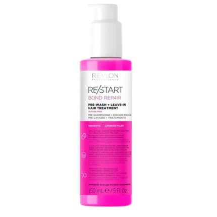 Revlon Restart Bond Repair Prewash Leavein Hair Treatment 150Ml