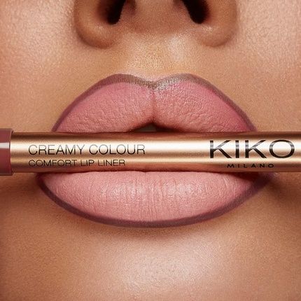 Kiko Milano Creamy Colour Comfort Lip Liner 05 Long-Lasting Lip Pencil - Image 3