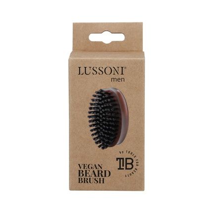Lussoni Men Vegan Oval Beard Brush - Image 3