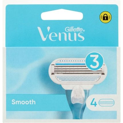 Gillette Venus Smooth Blades - Pack Of 4