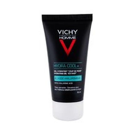 Vichy Homme Hydra Cool Face Gel 50Ml Hydrating Gel For Face And Eyes