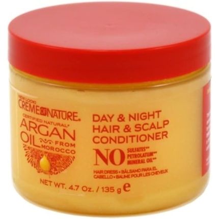 Creme Of Nature Argan Oil Day Night Hair And Scalp Conditioner 135G