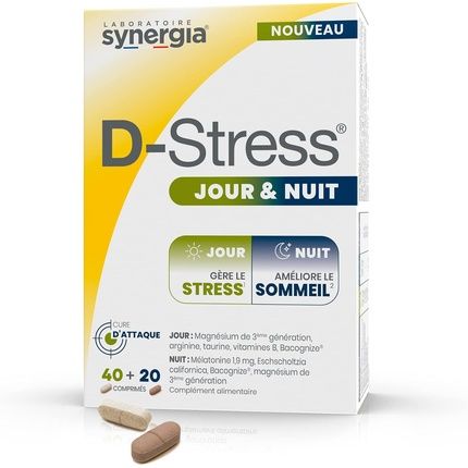D-Stress Day & Night Tablets 40 Day + 20 Night