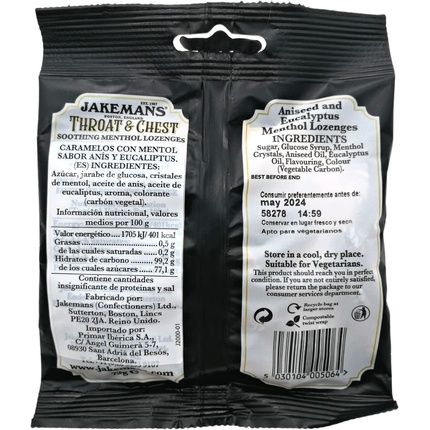 Jakemans Throat & Chest Soothing Menthol Lozenges 73G - Image 3