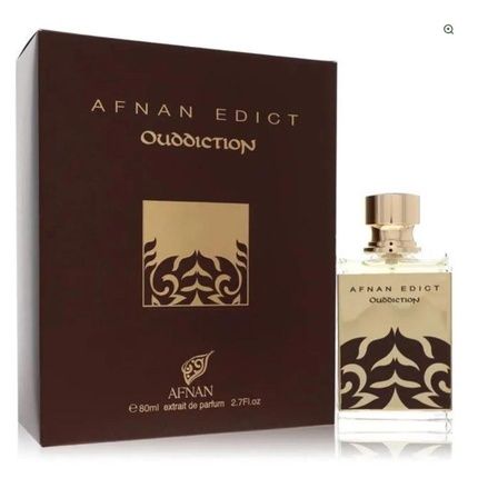Afnan Edict Ouddiction Extrait De Parfum Spray Unisex 2.7Oz 80Ml